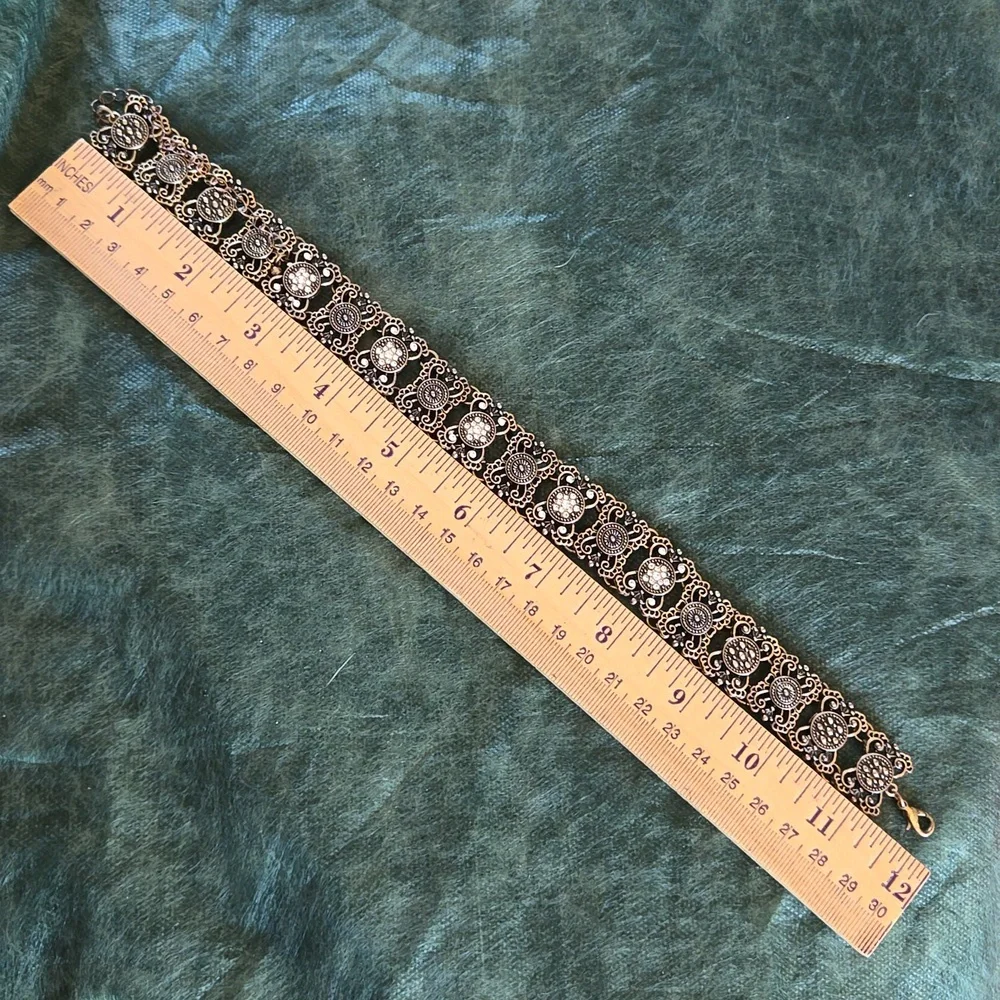 Vintage Bejeweled Chocker Necklace